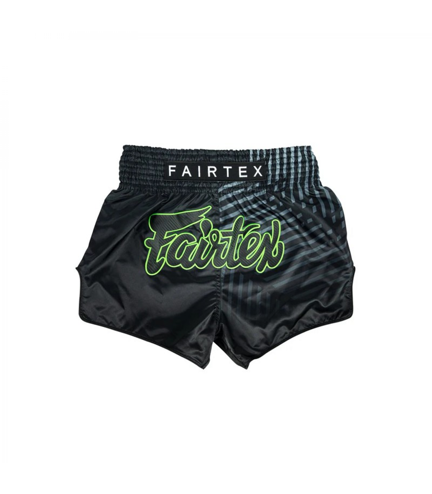 Шорти - Fairtex Muay Thai Shorts BS1924 Racer - Black/Green